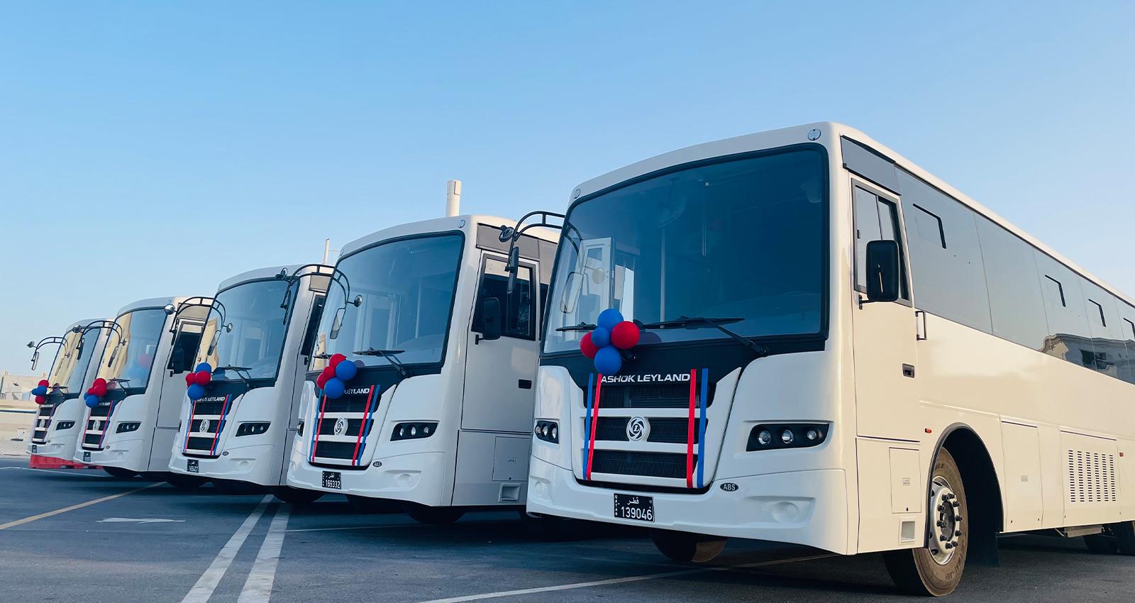 ASHOK LEYLAND FALCON BUS 63+1 SEATER