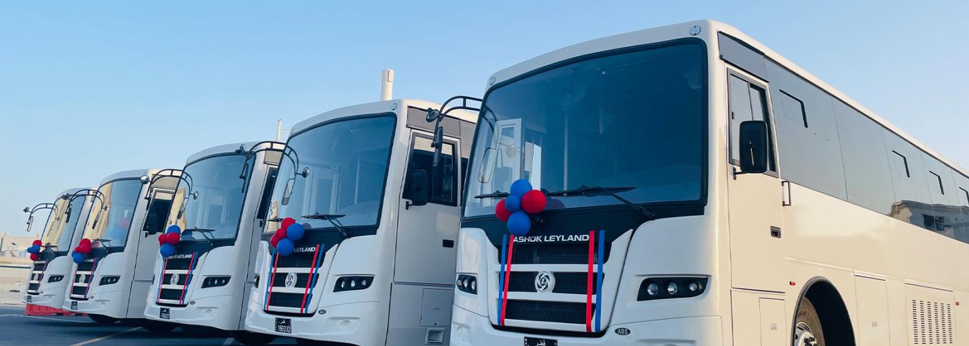 Ashok Leyland Falcon 63+1 Seater with AC Bus