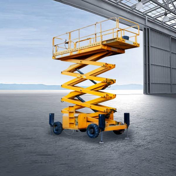 Electric or Diesel-operated Scissor Lifts 8 meters to 18 meters
